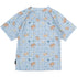 Mikk-Line Swim Shirt (Printed) UV50+ Swimwear Faded Denim